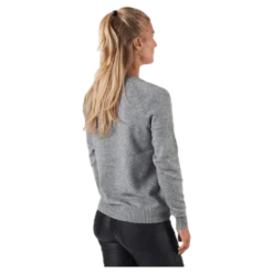 Lesly Kings L/S Pullover Knt Grey