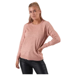 Lesly Kings L/S Pullover Knt Red