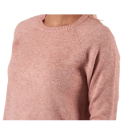 Lesly Kings L/S Pullover Knt Red