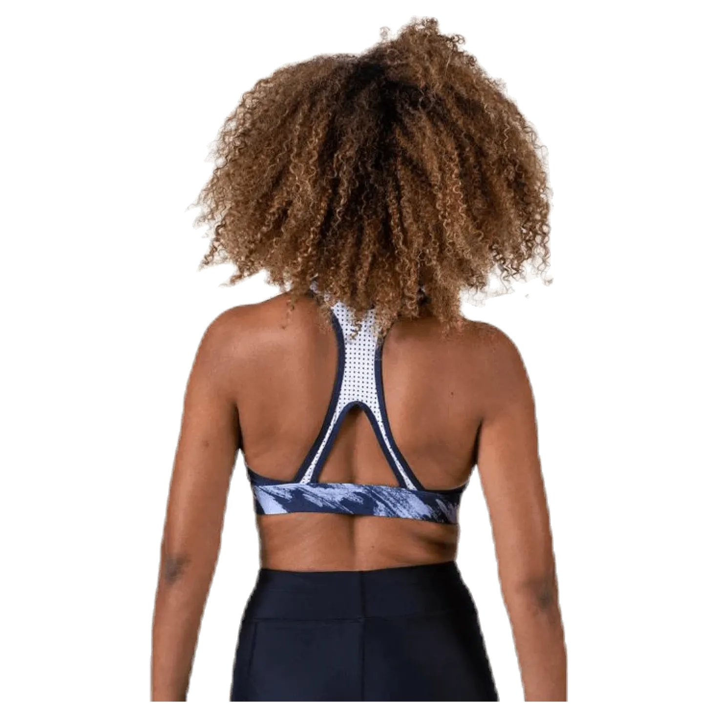 Les Mills Hero Racer Bra Blue/White