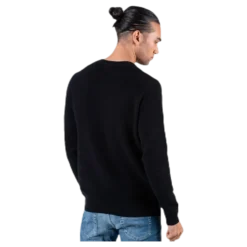 Liam Knit Crew Neck Black