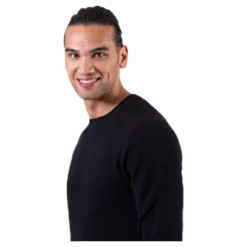 Liam Knit Crew Neck Black