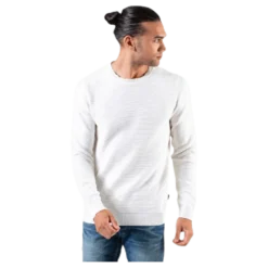 Liam Knit Crew Neck Grey