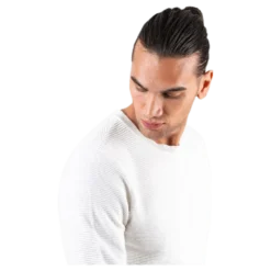 Liam Knit Crew Neck Grey