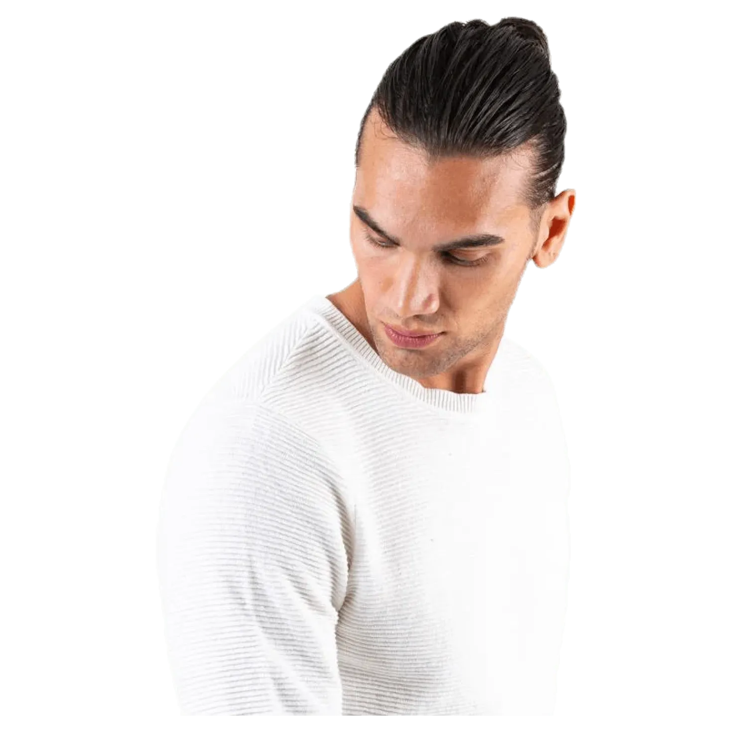Liam Knit Crew Neck Grey