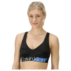Light Lined Bralette Black