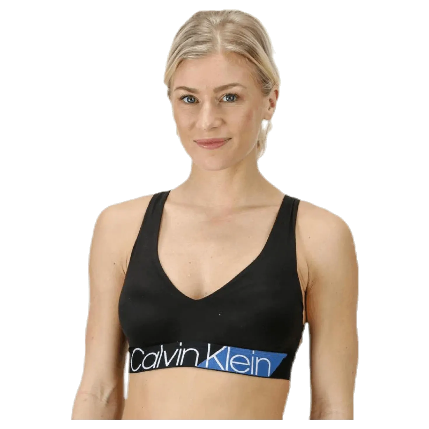 Light Lined Bralette Black