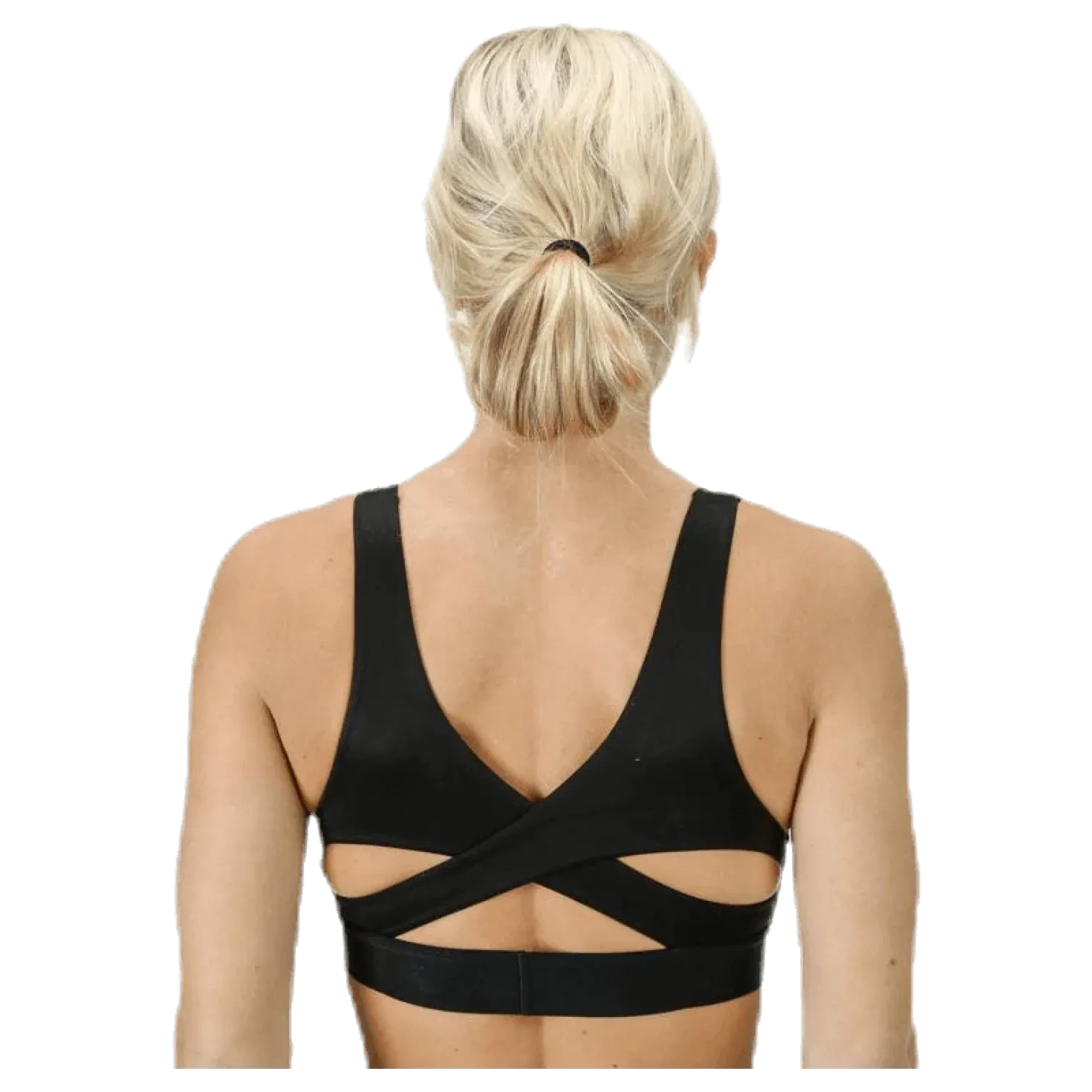 Light Lined Bralette Black