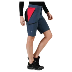 Light Softshell Carbon Shorts Blue