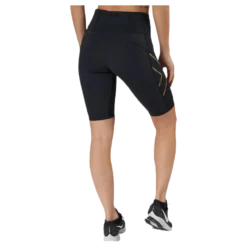 Light Speed Mid-Rise Compression Black/Gold