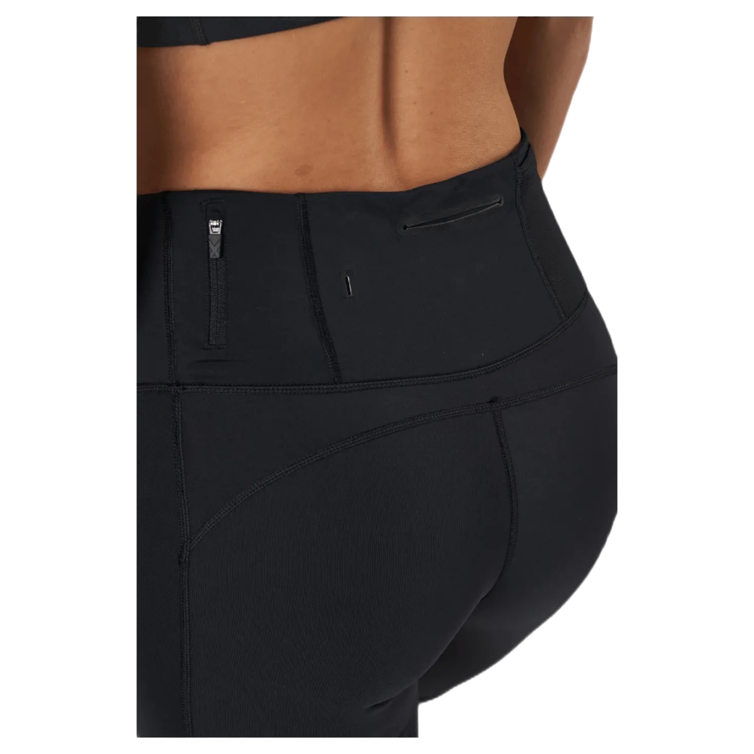 Light Speed Mid-Rise Compression Black/Gold