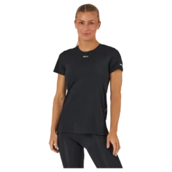 Light Speed Tee Black White/white Reflective