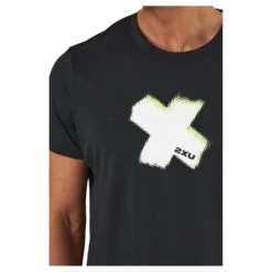 Light Speed Tee Black White X/white Reflective