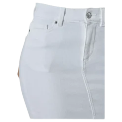 Lili Mw Denim Skirt White