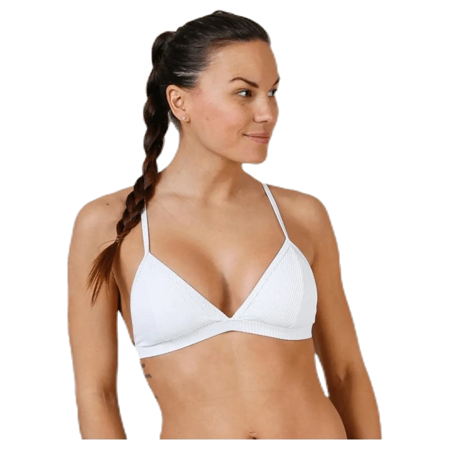 Lilja Ribb Triangle White