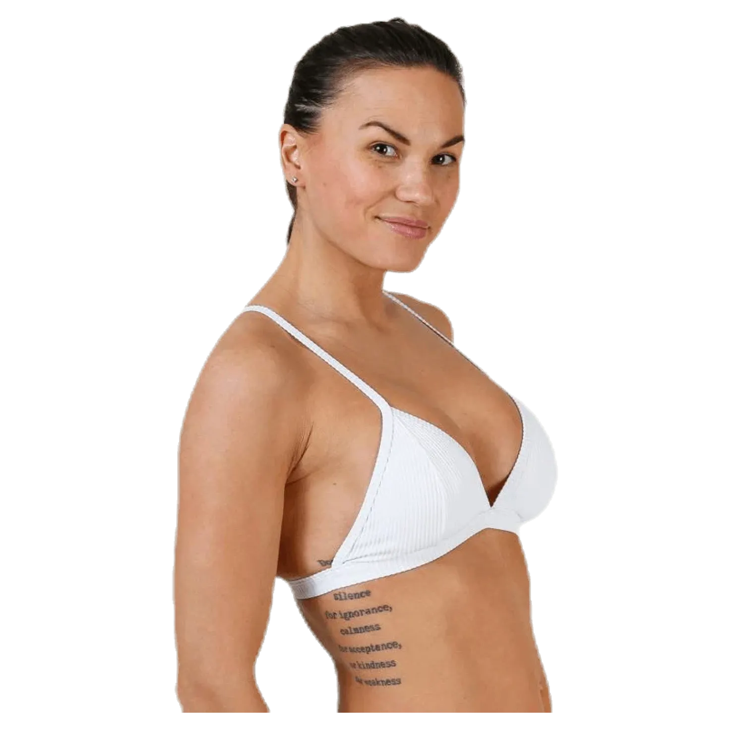 Lilja Ribb Triangle White