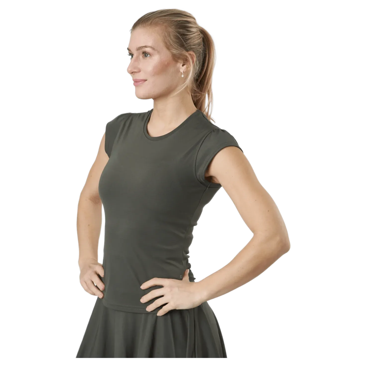 Lily Tee Army Green