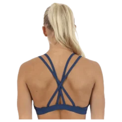 Lm Hero Strappy Bra- Padded Blue