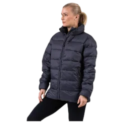 Logo Amby Padded Jacket Grey