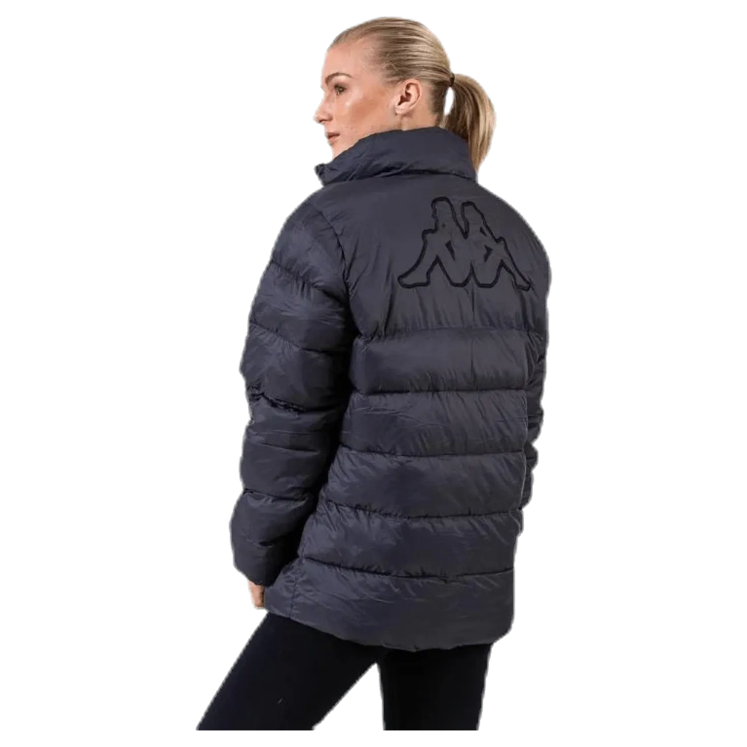 Logo Amby Padded Jacket Grey