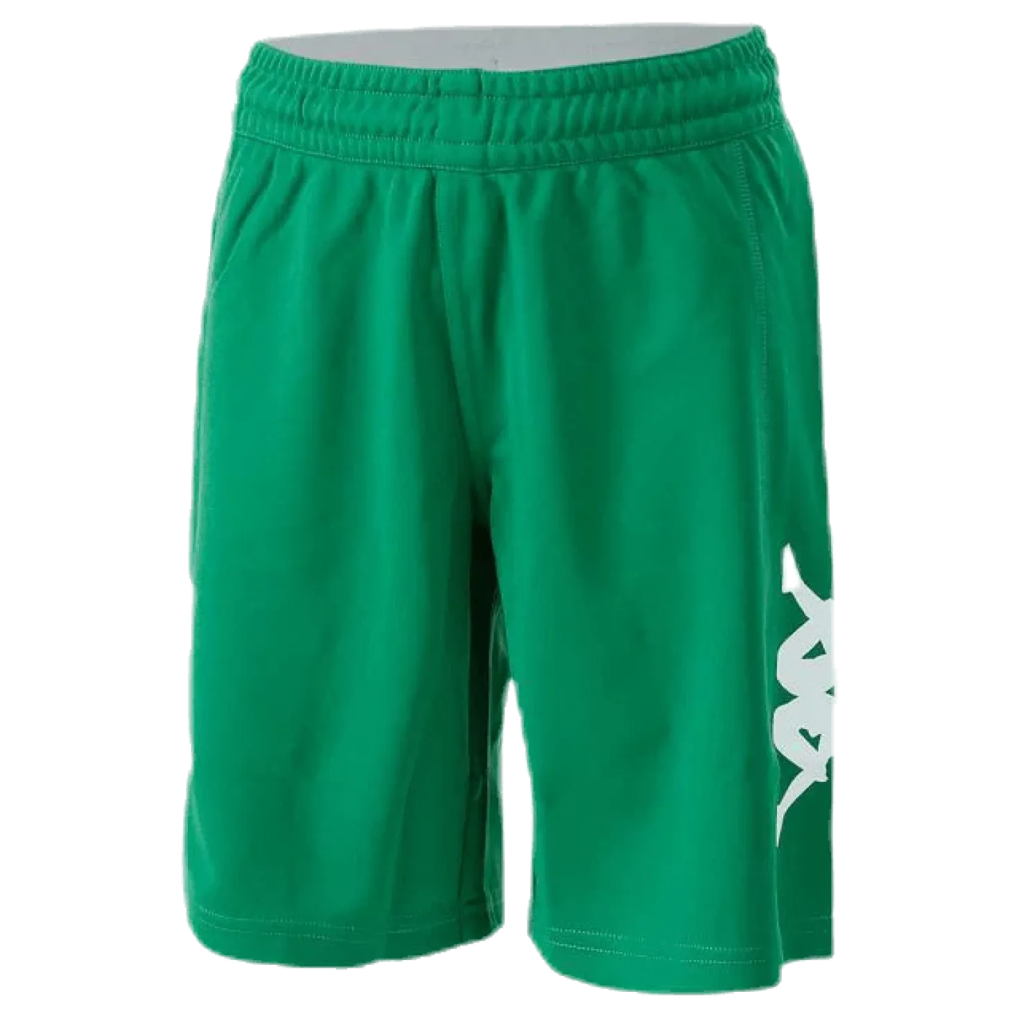 Logoshorts White/Green