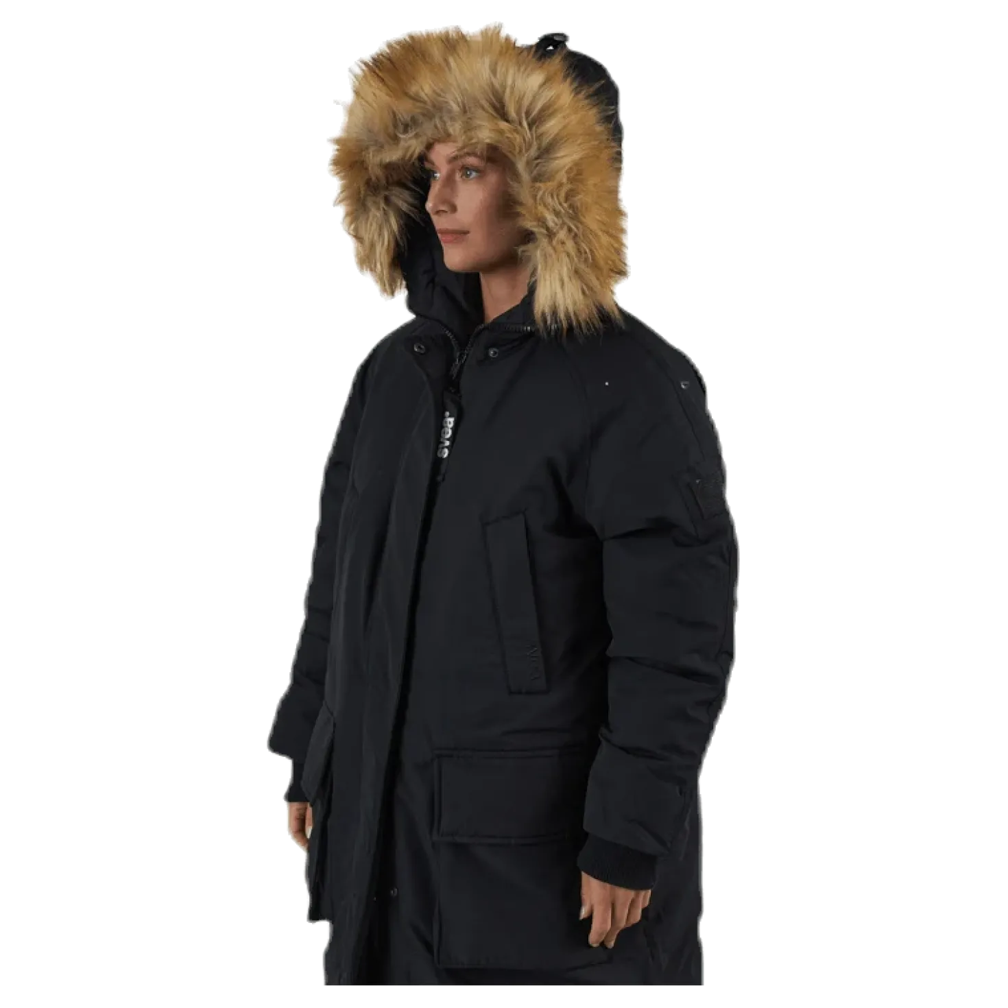 Long Parka Black