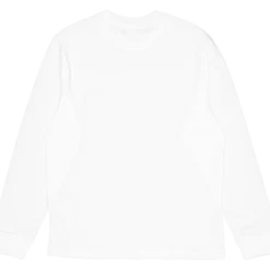 Long Sleeved Cotton T-shirt White