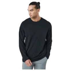 Long Sleeve Tee Bamboo Black
