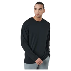 Long Sleeve Tee Bamboo Black