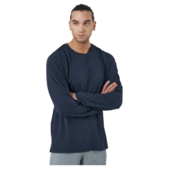 Long Sleeve Tee Bamboo Navy