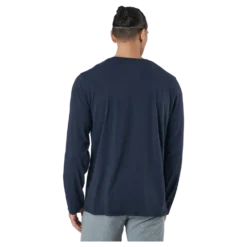 Long Sleeve Tee Bamboo Navy