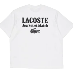 Loose Fit Heavy Jersey Printed White 001