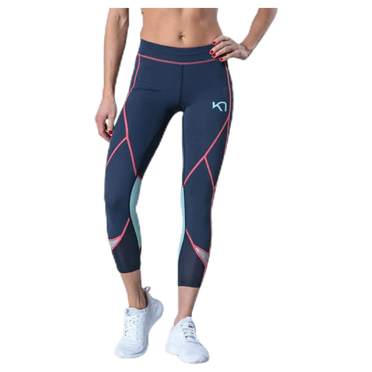 Louise 3/4 Tights Blue