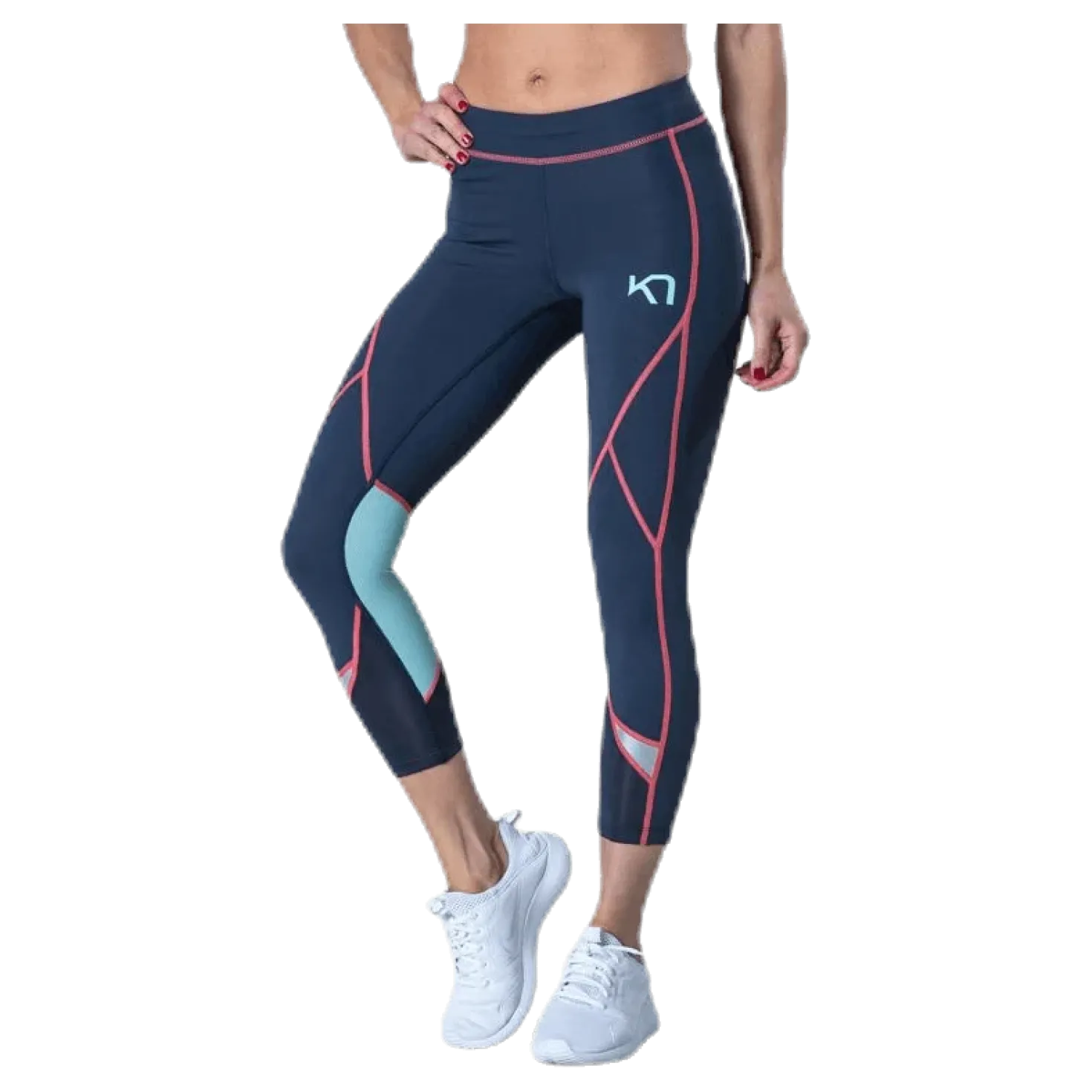 Louise 3/4 Tights Blue