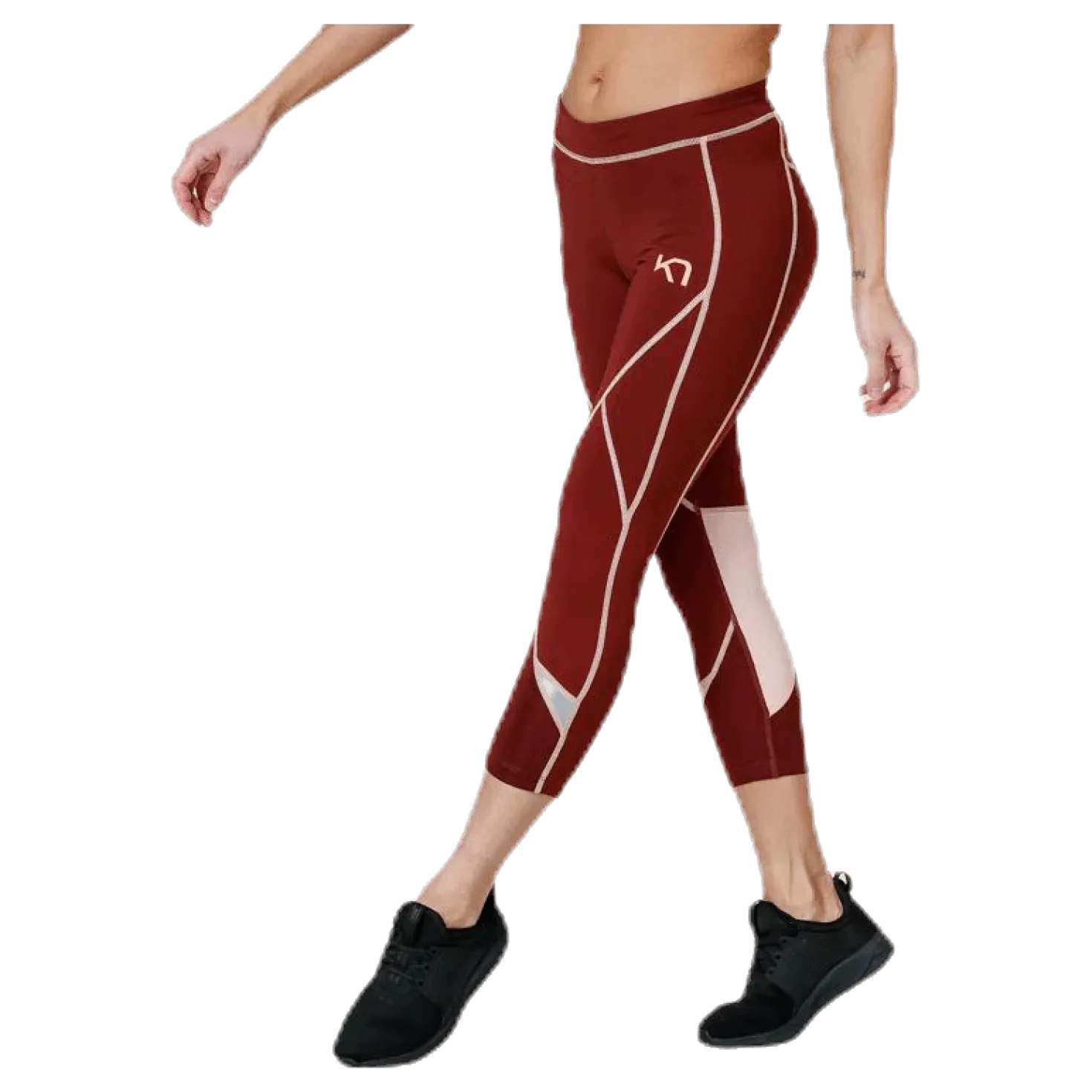 Louise 3/4 Tights Red