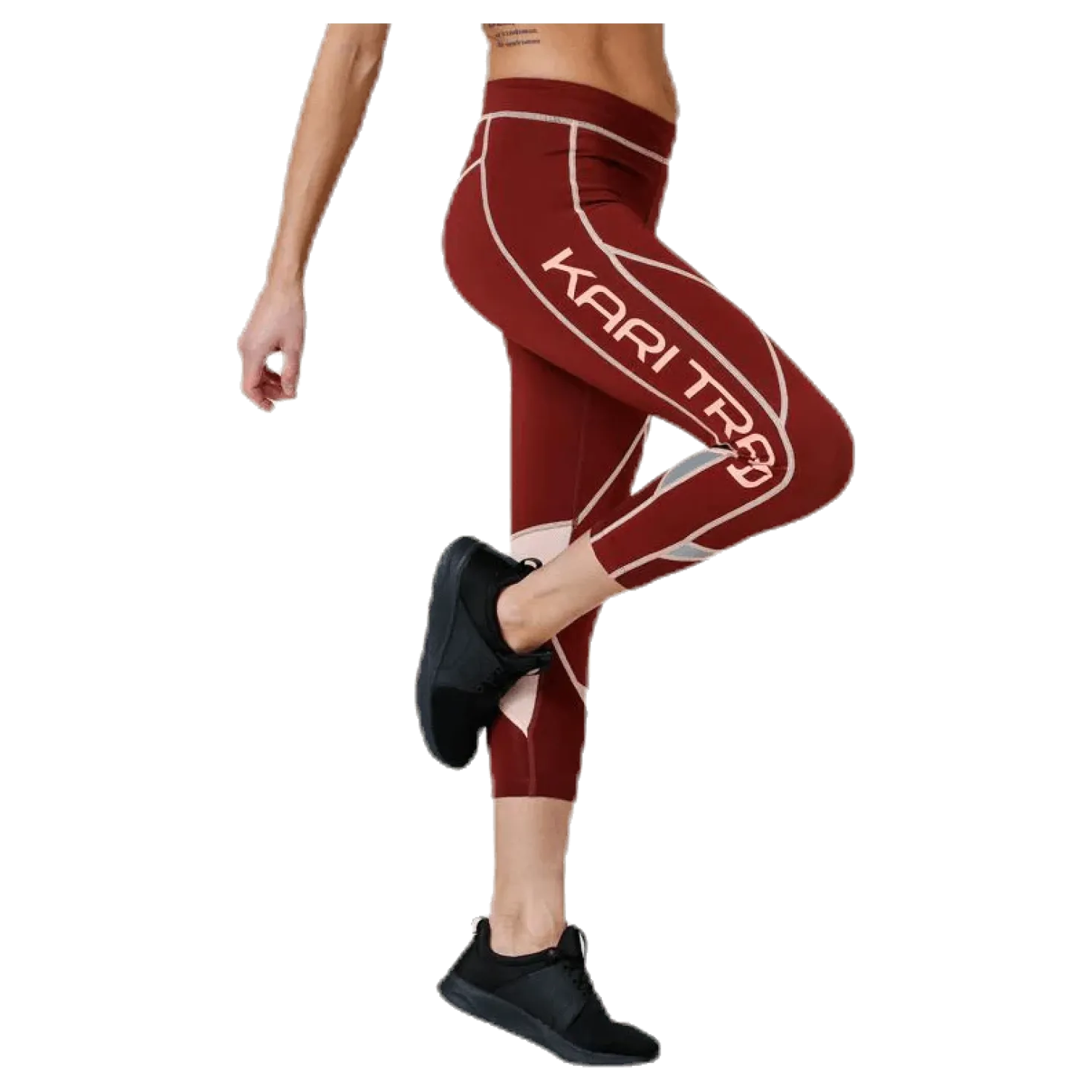 Louise 3/4 Tights Red