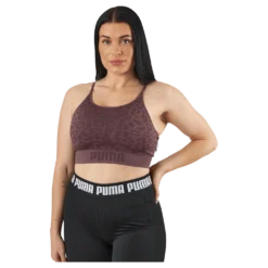 Low Impact Formknit Seamless L Dusty Plum-leopard Print
