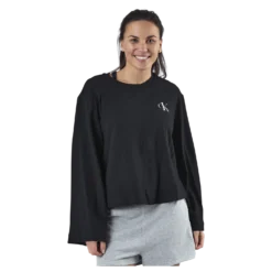 L/S Crew Neck Black