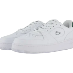 L001 Set Leather Wht/dk Grn