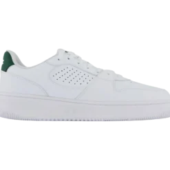 L001 Set Leather Wht/dk Grn