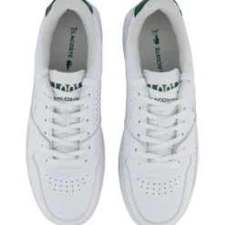 L001 Set Leather Wht/dk Grn