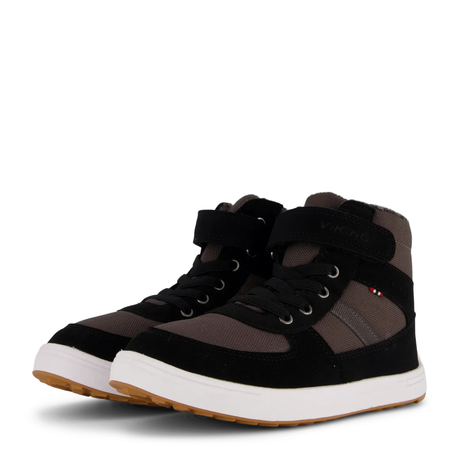 Lucas Mid WP Warm Jr Black/Charcoal