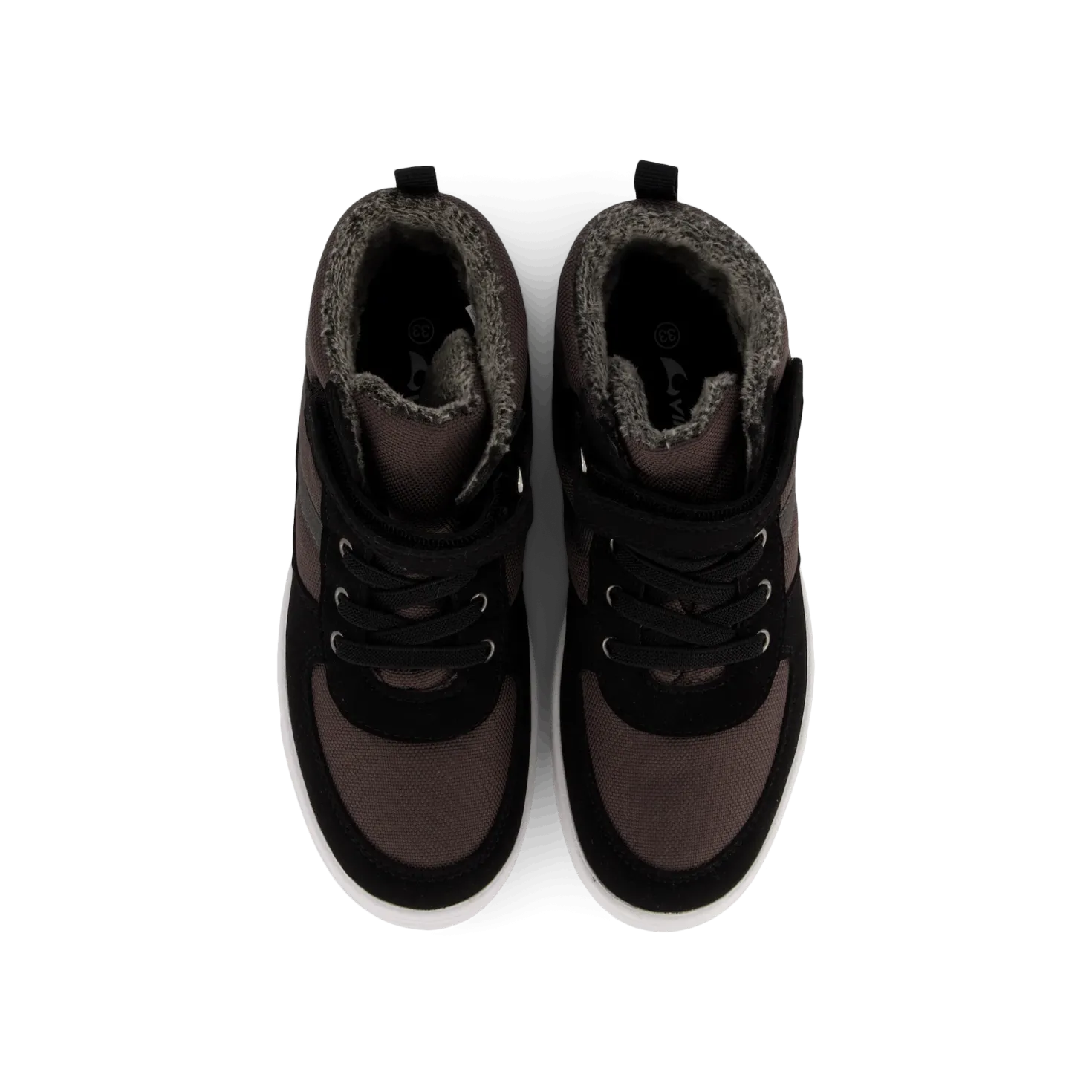 Lucas Mid WP Warm Jr Black/Charcoal