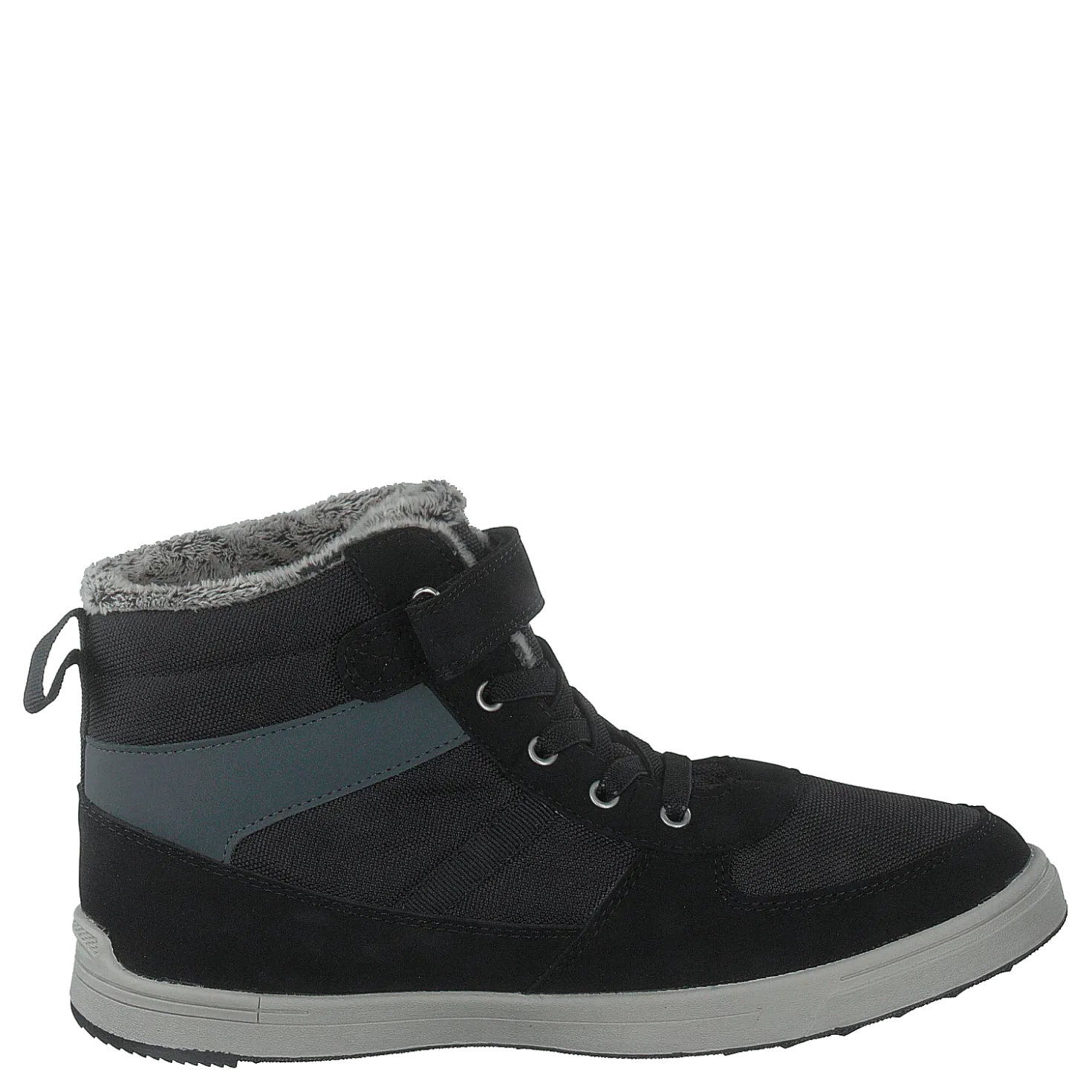 Lucas Mid WP Warm Jr Black/Grey