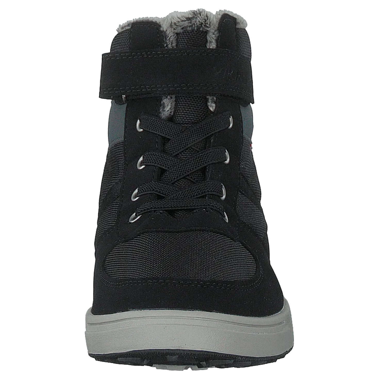 Lucas Mid WP Warm Jr Black/Grey