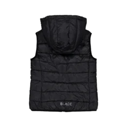 Lulu Hood Vest Black