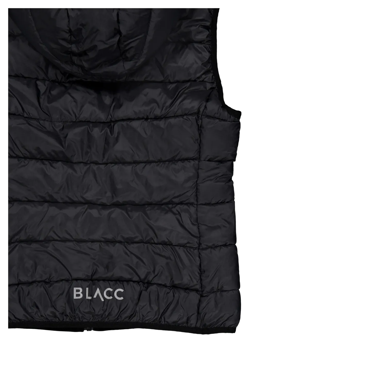 Lulu Hood Vest Black