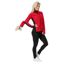 Lumberjane Fleece Jacket Red