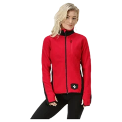 Lumberjane Fleece Jacket Red
