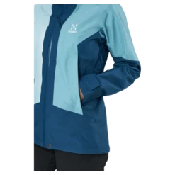 Lumi Jacket Women Dark Ocean/frost Blue